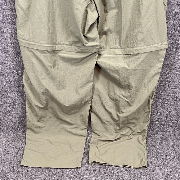 Columbia PFG Omni-Shade Men's 4X Convertible Fishing Pants 34L Olive Green - Picture 11 of 15